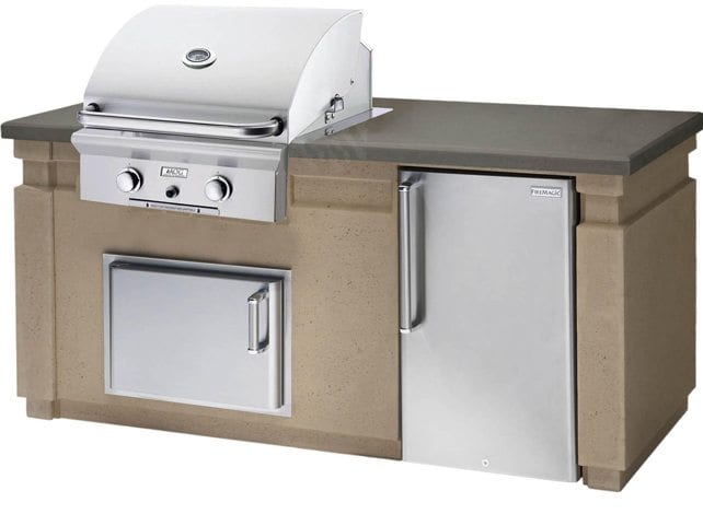 grill with cupboard